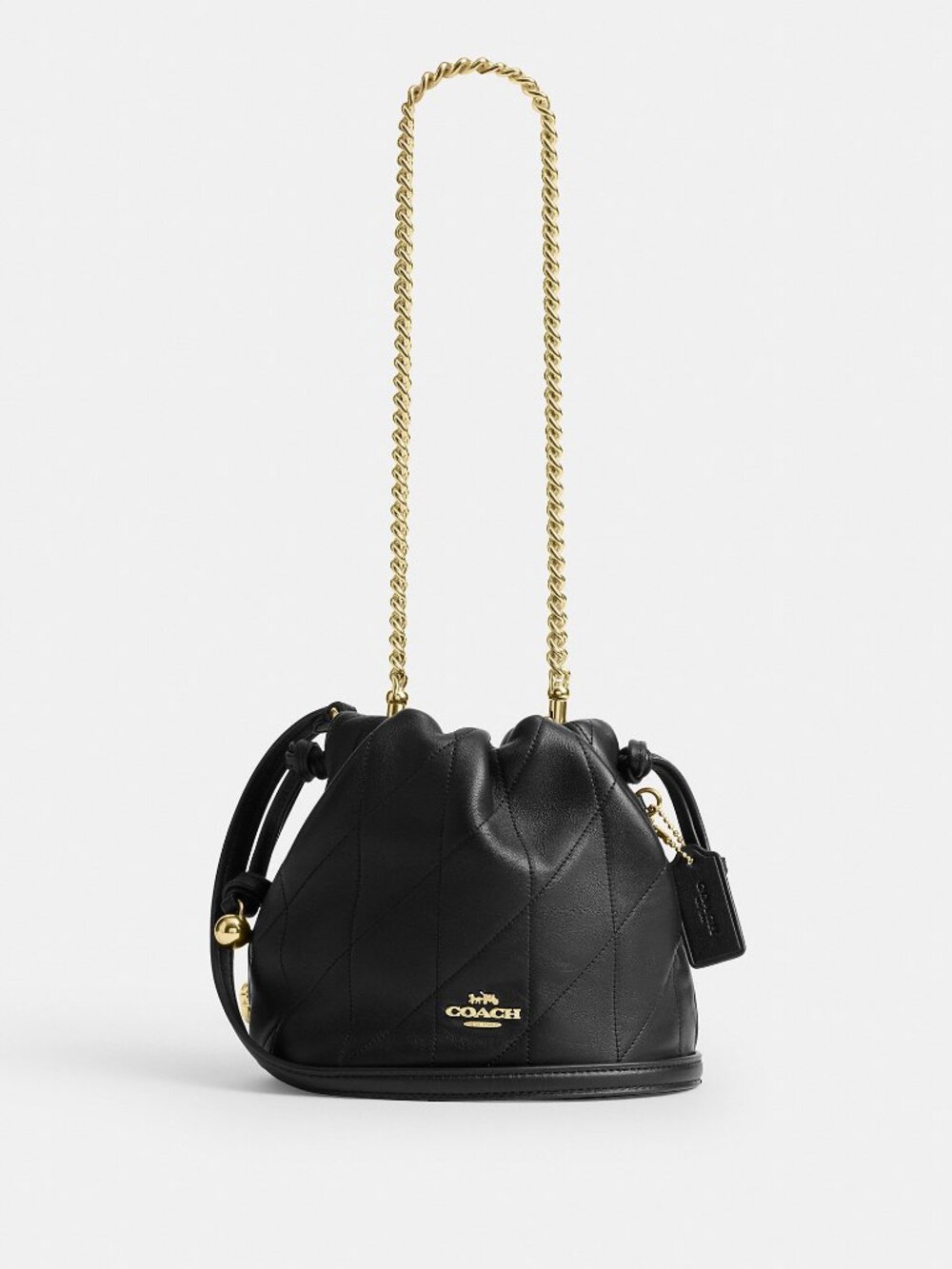 Coach Outlet Faye Mini Drawstring Bag With Quilting